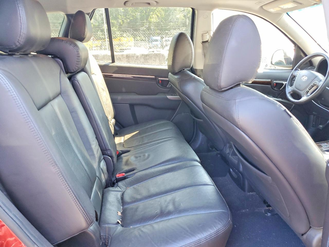 2010 Hyundai Santa Fe Limited Burgundy vin: 5NMSK3AB3AH385091