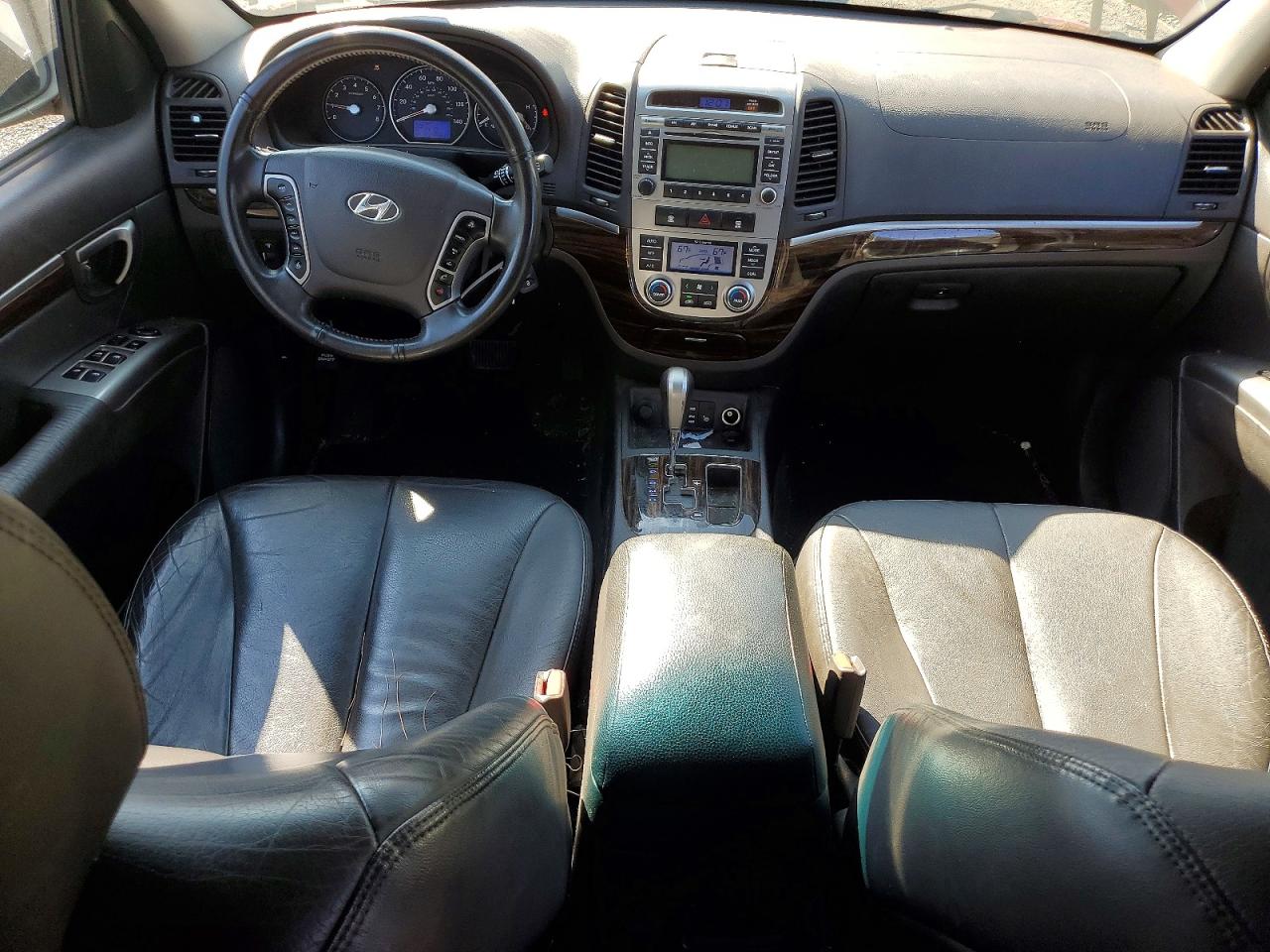 2010 Hyundai Santa Fe Limited Burgundy vin: 5NMSK3AB3AH385091