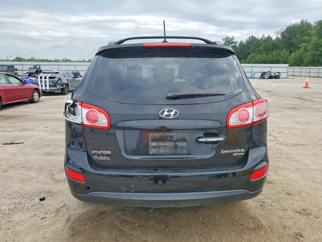 2010 Hyundai Santa Fe Limited Black vin: 5NMSK3AB4AH393006