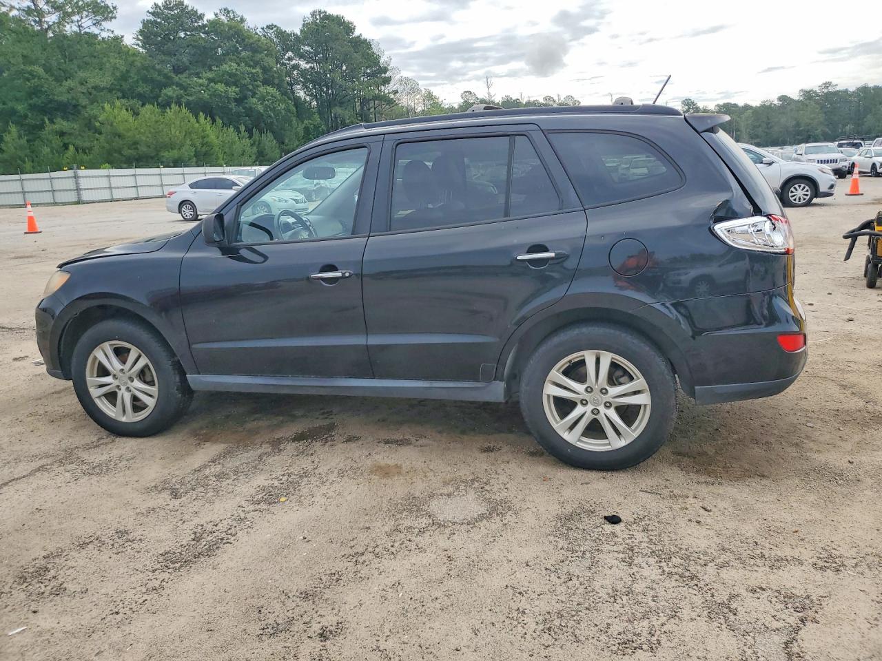 2010 Hyundai Santa Fe Limited Black vin: 5NMSK3AB4AH393006