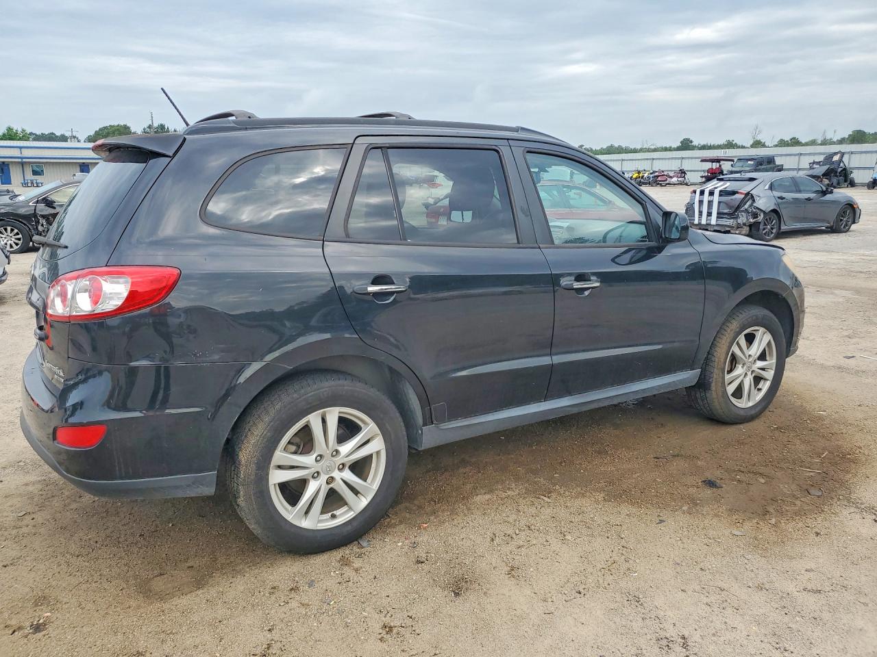 2010 Hyundai Santa Fe Limited Black vin: 5NMSK3AB4AH393006