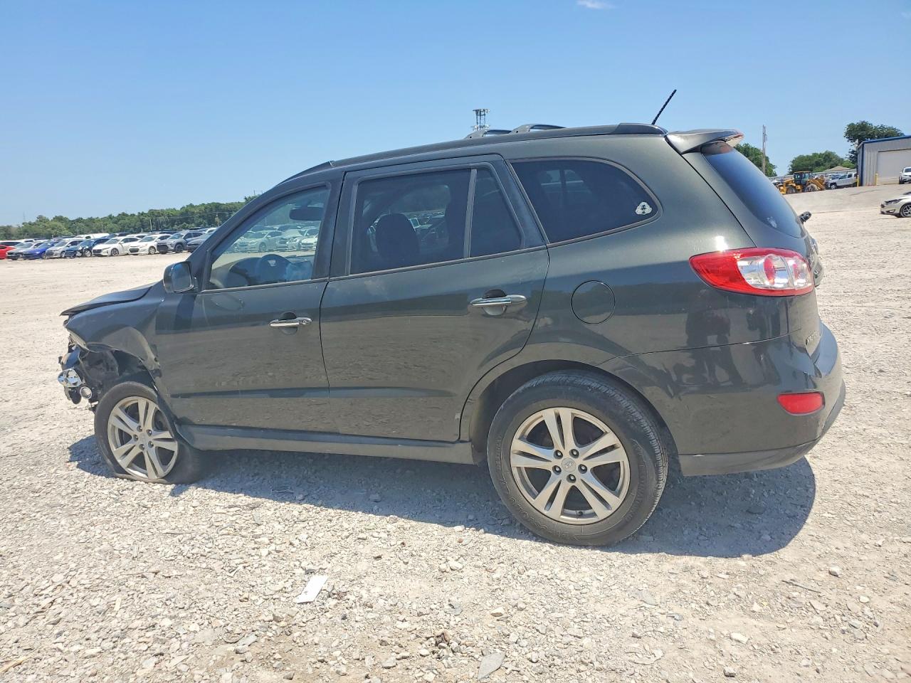 2010 Hyundai Santa Fe Limited Black vin: 5NMSK3AB9AH392045