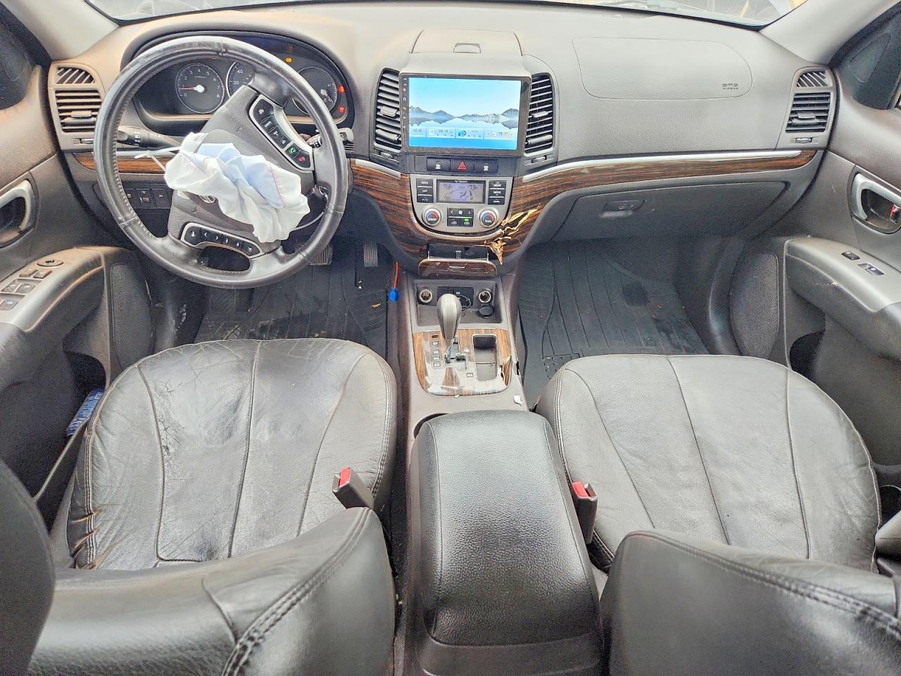 2010 Hyundai Santa Fe Limited Black vin: 5NMSK3AB9AH392045