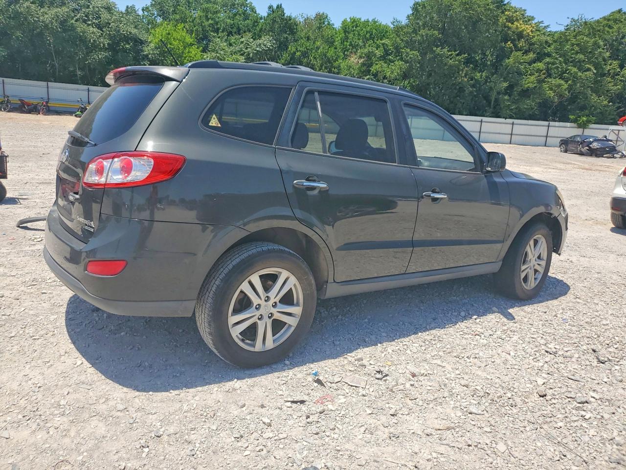 2010 Hyundai Santa Fe Limited Black vin: 5NMSK3AB9AH392045