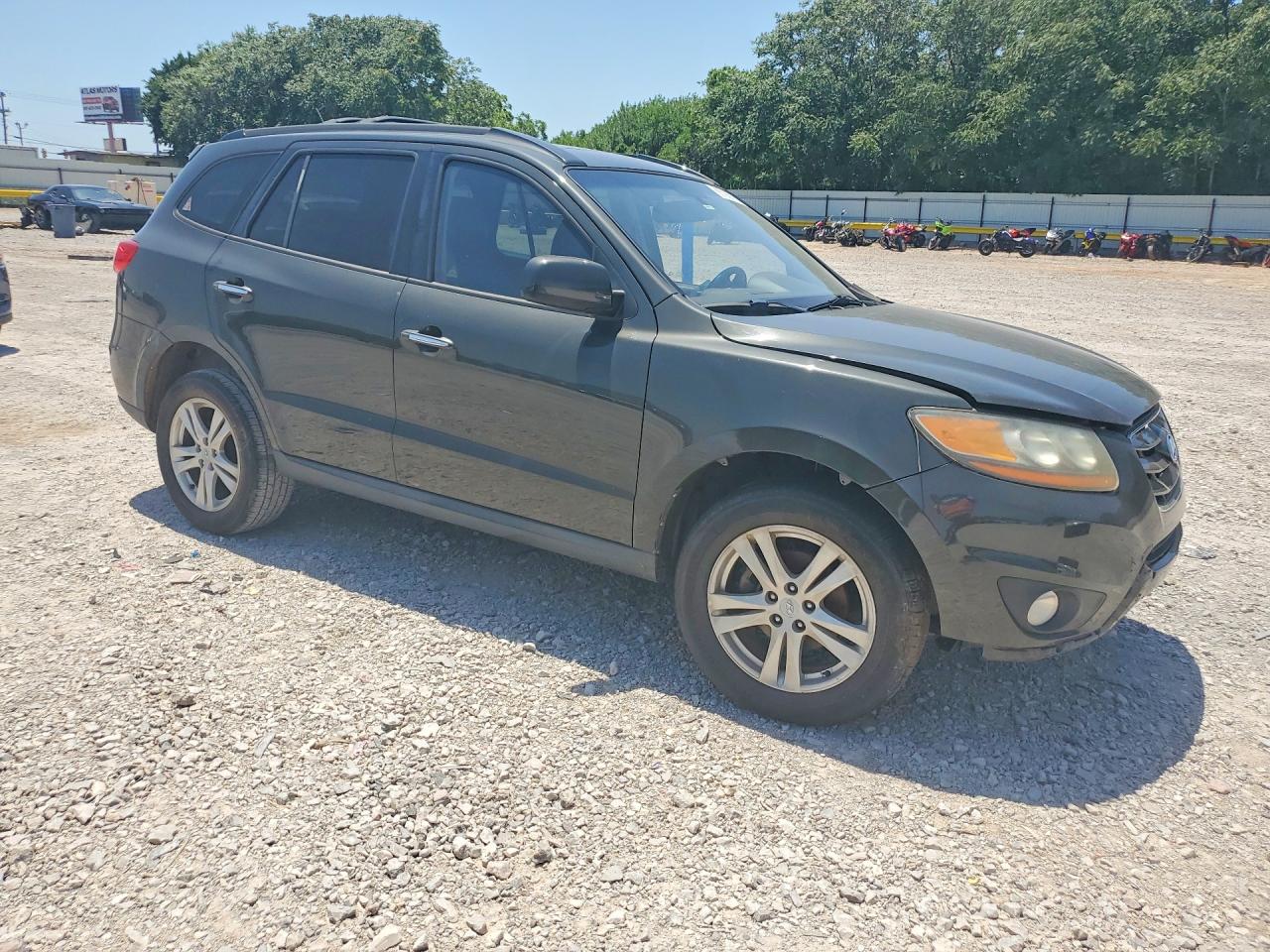 2010 Hyundai Santa Fe Limited Black vin: 5NMSK3AB9AH392045