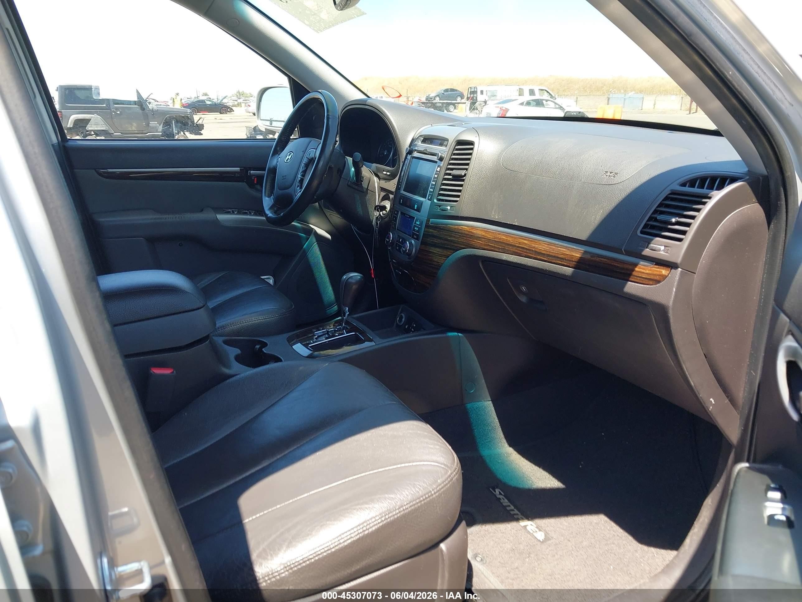 2010 Hyundai Santa Fe Limited V6 Серый vin: 5NMSK4AG3AH341223