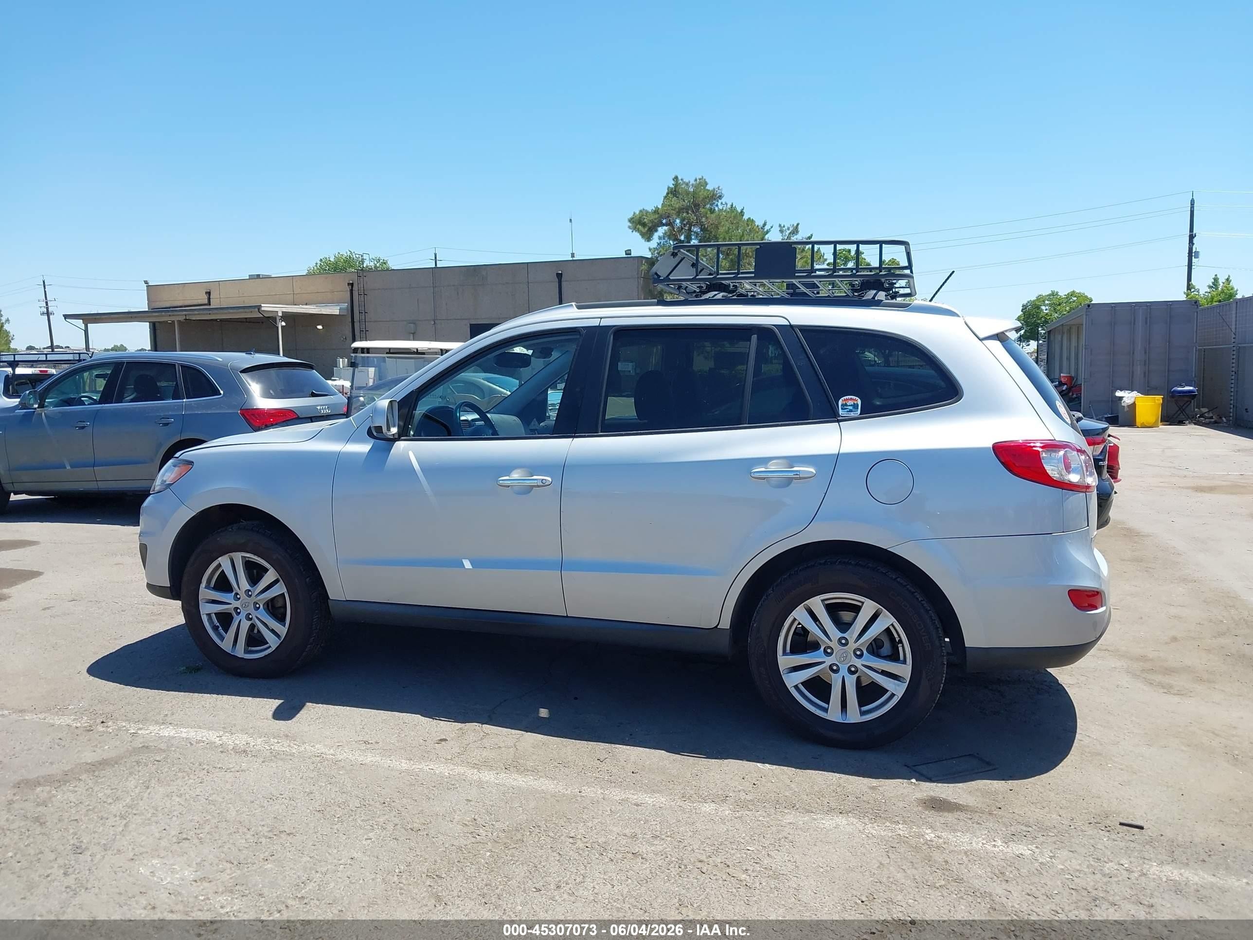 2010 Hyundai Santa Fe Limited V6 Серый vin: 5NMSK4AG3AH341223