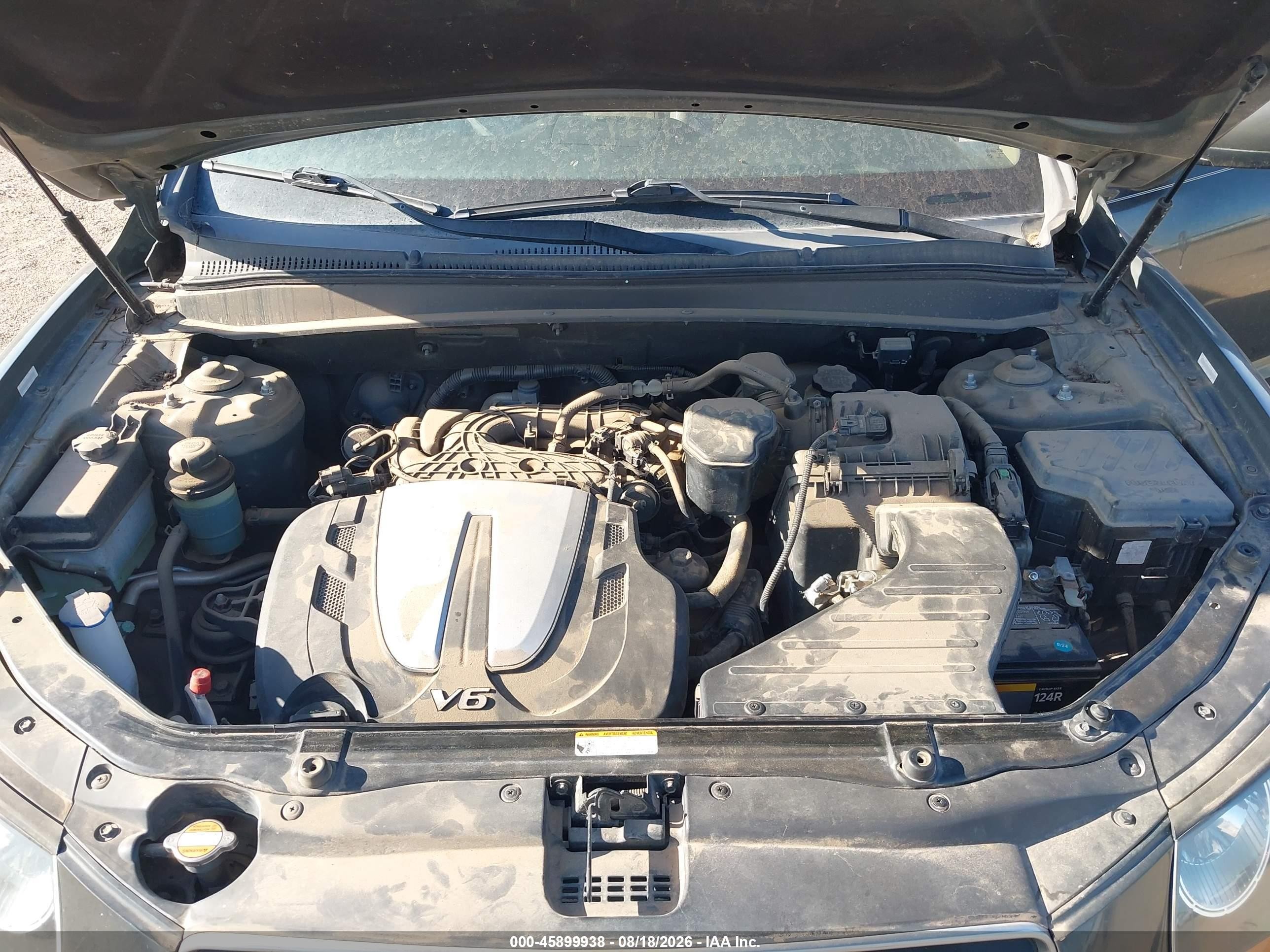 2010 Hyundai Santa Fe Limited V6 Черный vin: 5NMSK4AG5AH354331