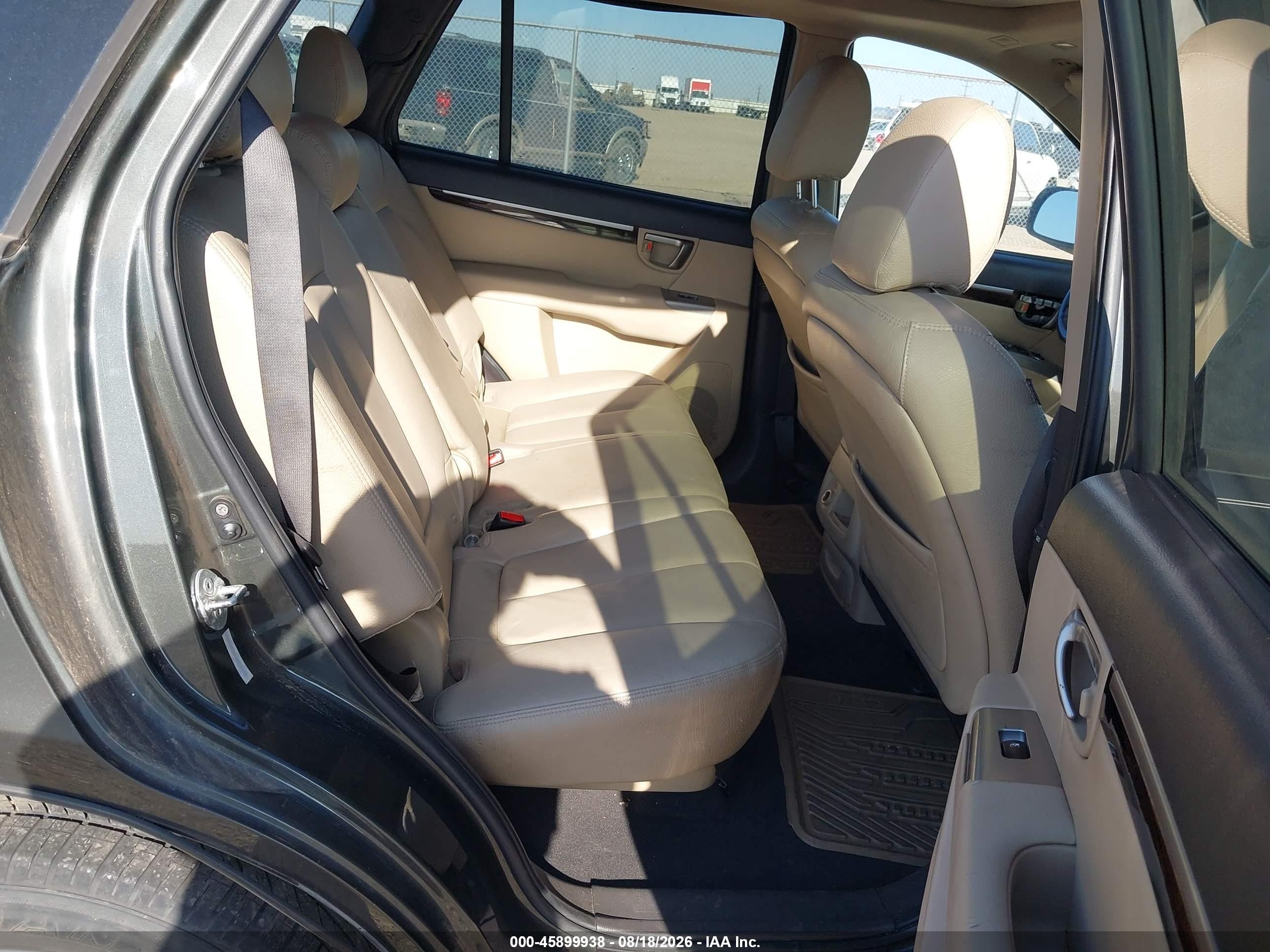 2010 Hyundai Santa Fe Limited V6 Черный vin: 5NMSK4AG5AH354331