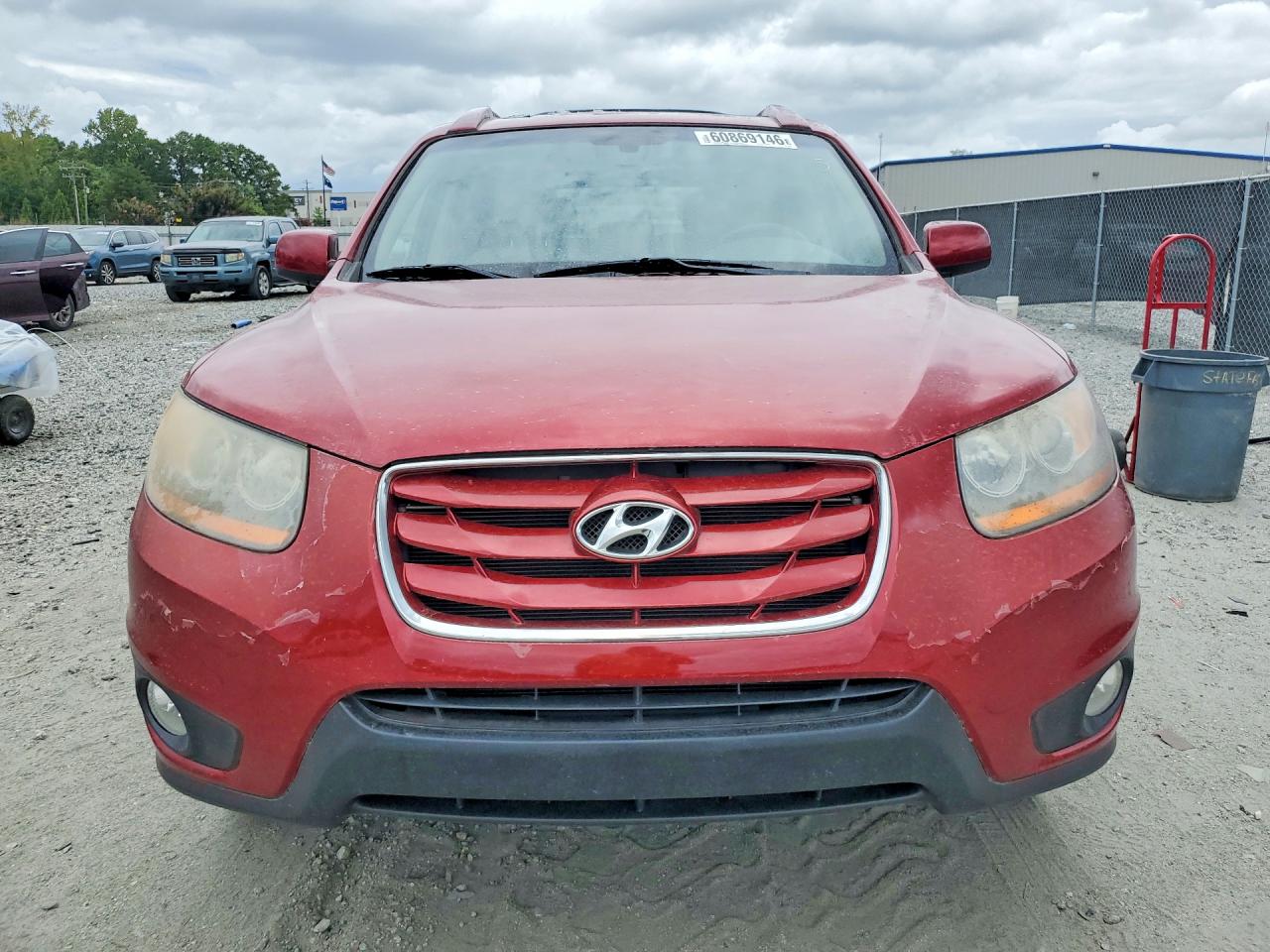 2010 Hyundai Santa Fe Limited Red vin: 5NMSK4AG7AH387928