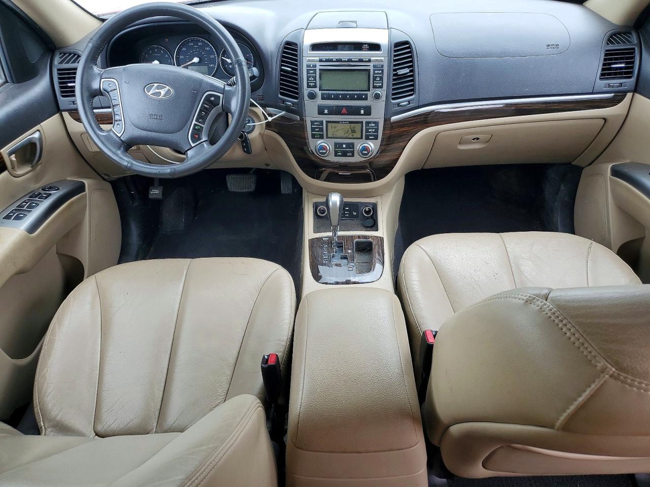 2010 Hyundai Santa Fe Limited Red vin: 5NMSK4AG7AH387928