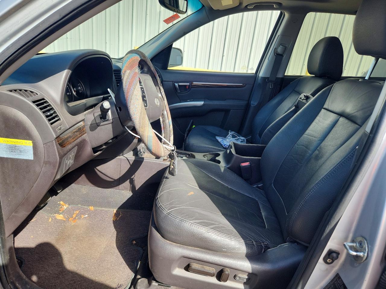 2010 Hyundai Santa Fe Limited Silver vin: 5NMSK4AG8AH348958