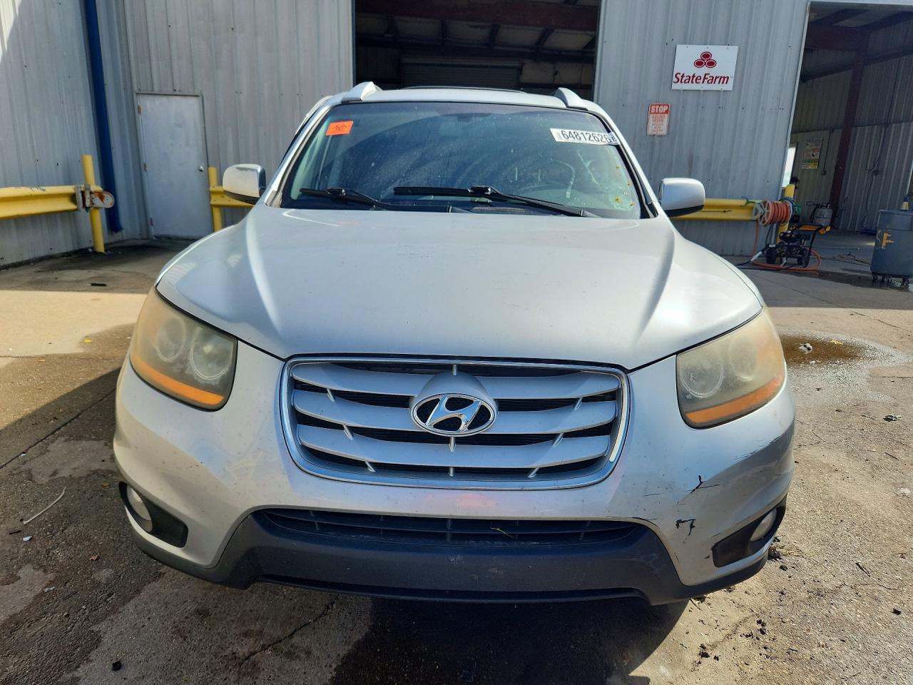 2010 Hyundai Santa Fe Limited Silver vin: 5NMSK4AG8AH348958