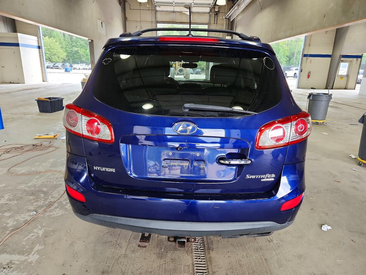 2010 Hyundai Santa Fe Limited Blue vin: 5NMSK4AG8AH378381