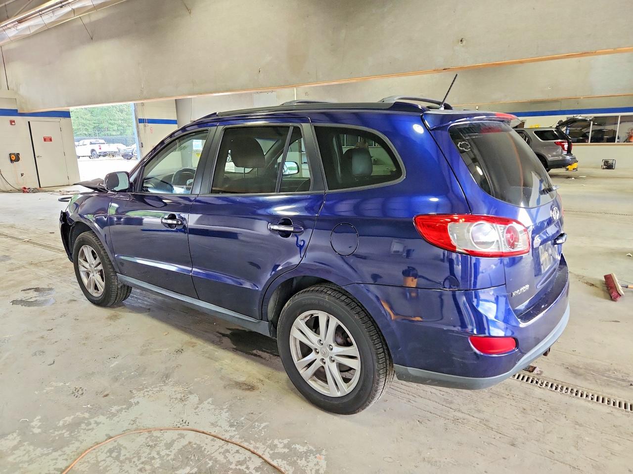 2010 Hyundai Santa Fe Limited Blue vin: 5NMSK4AG8AH378381