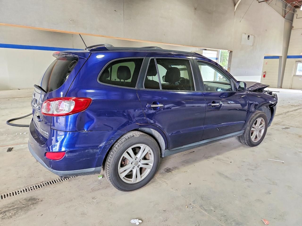 2010 Hyundai Santa Fe Limited Blue vin: 5NMSK4AG8AH378381