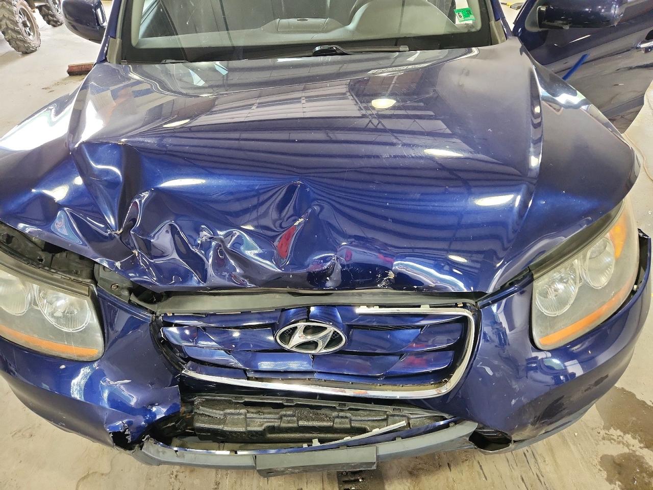 2010 Hyundai Santa Fe Limited Blue vin: 5NMSK4AG8AH378381