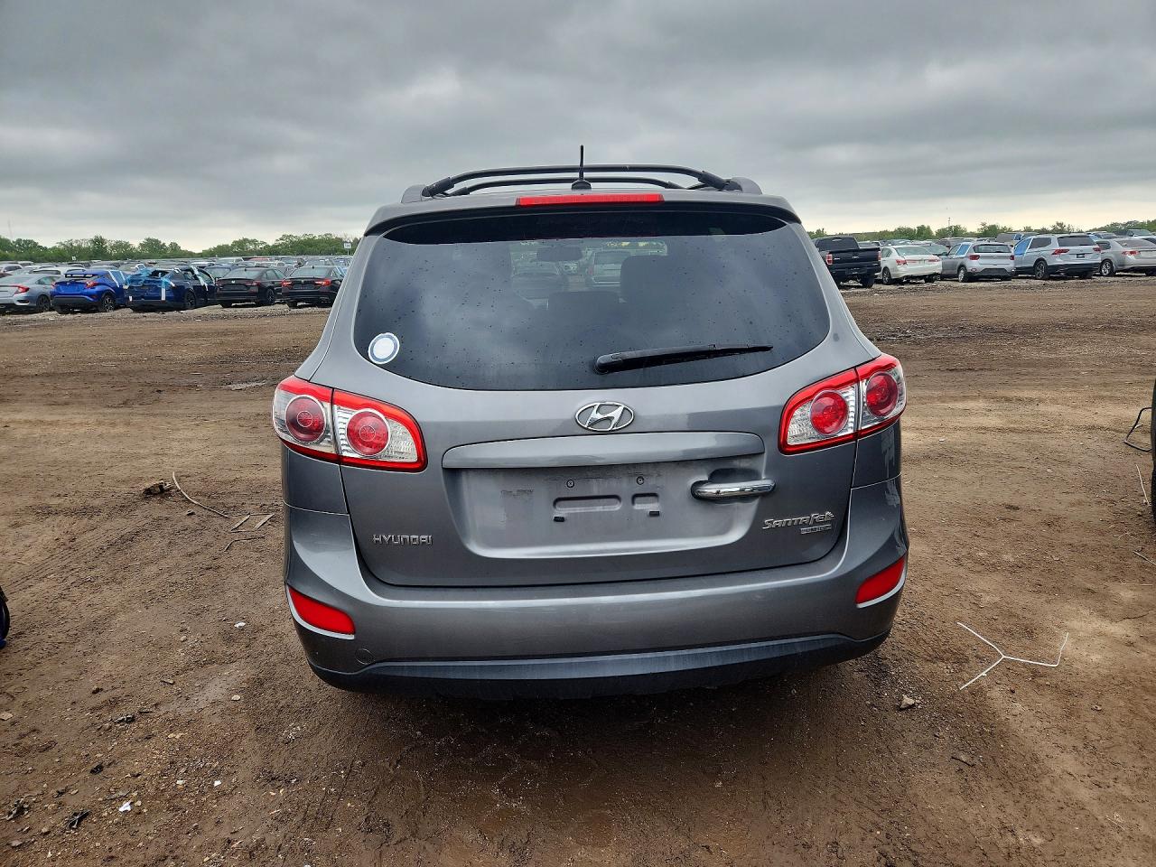 2010 Hyundai Santa Fe Серый vin: 5NMSK4AG8AH404994