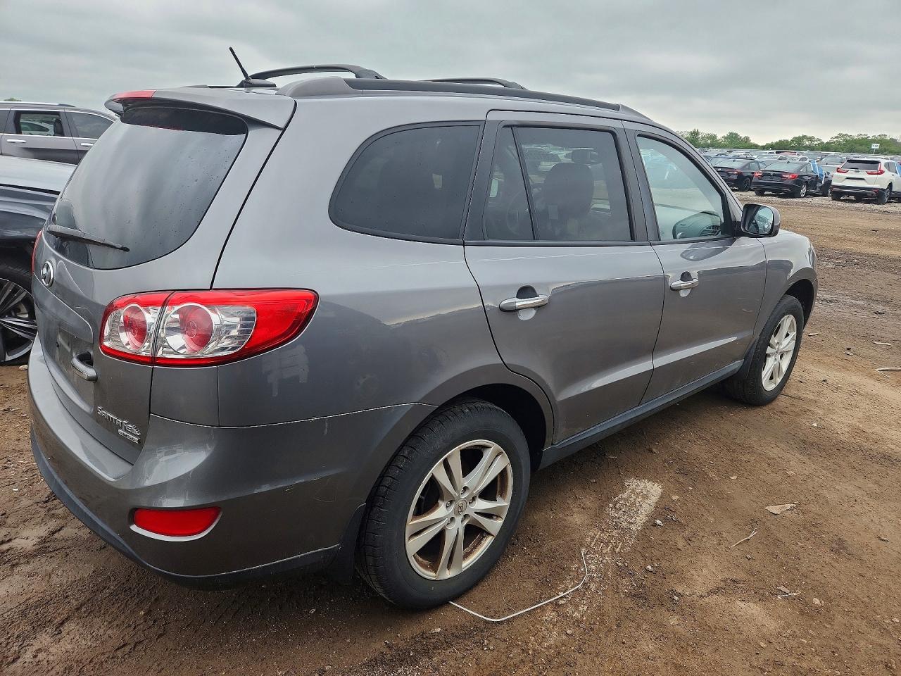 2010 Hyundai Santa Fe Серый vin: 5NMSK4AG8AH404994