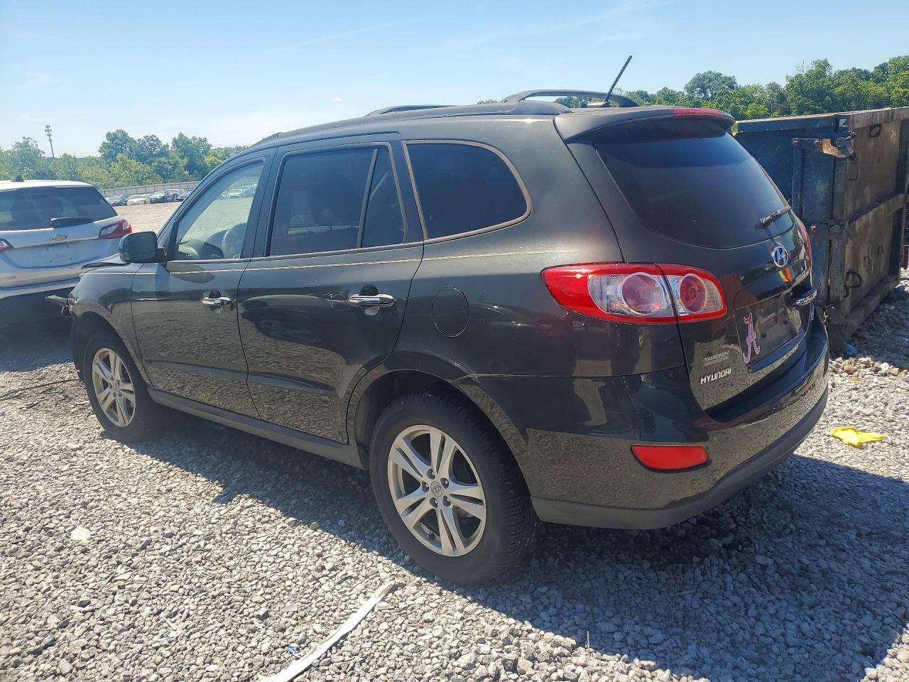 2010 Hyundai Santa Fe Limited Green vin: 5NMSK4AG9AH341503