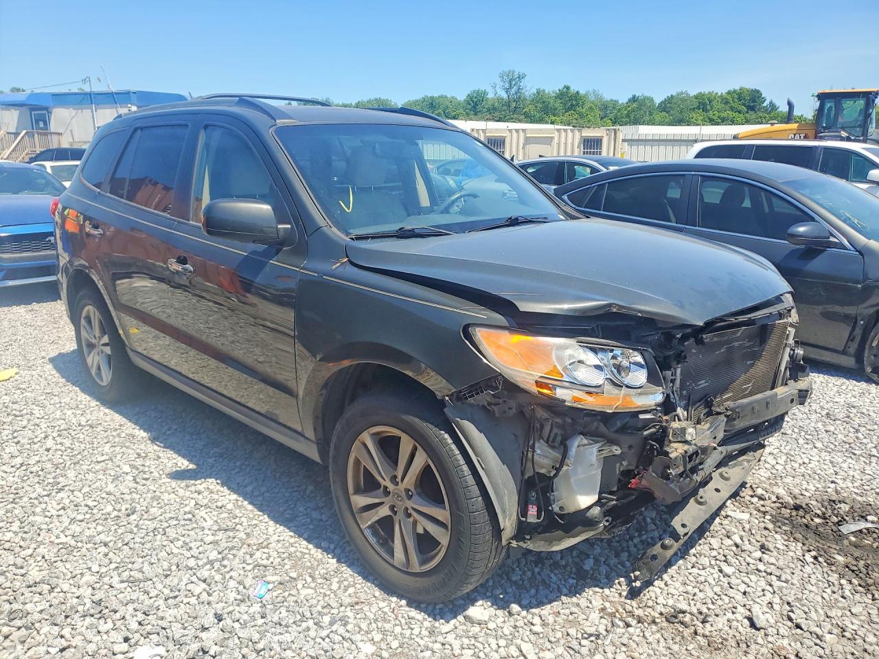 2010 Hyundai Santa Fe Limited Green vin: 5NMSK4AG9AH341503