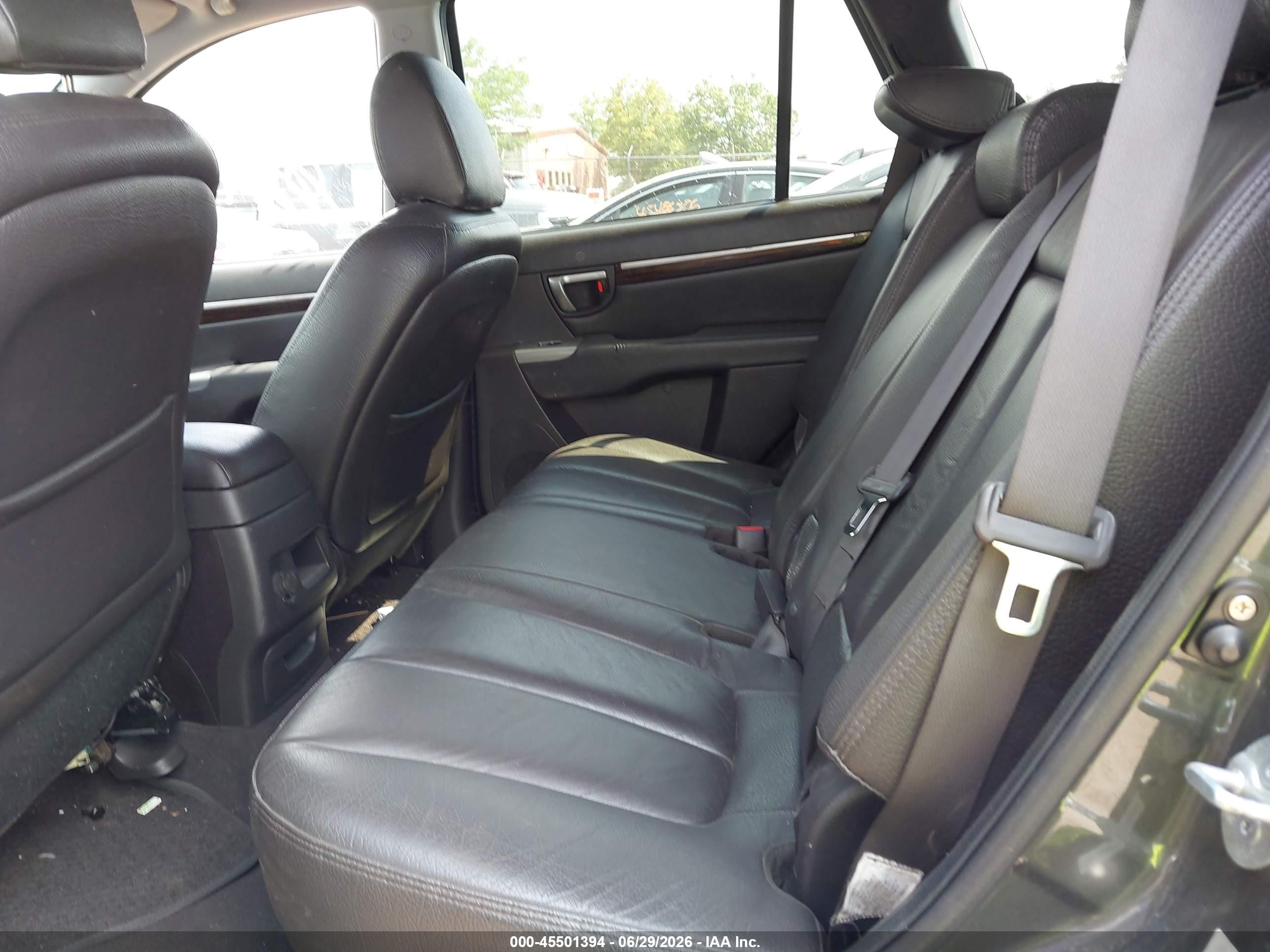 2010 Hyundai Santa Fe Limited V6 Черный vin: 5NMSK4AG9AH341730