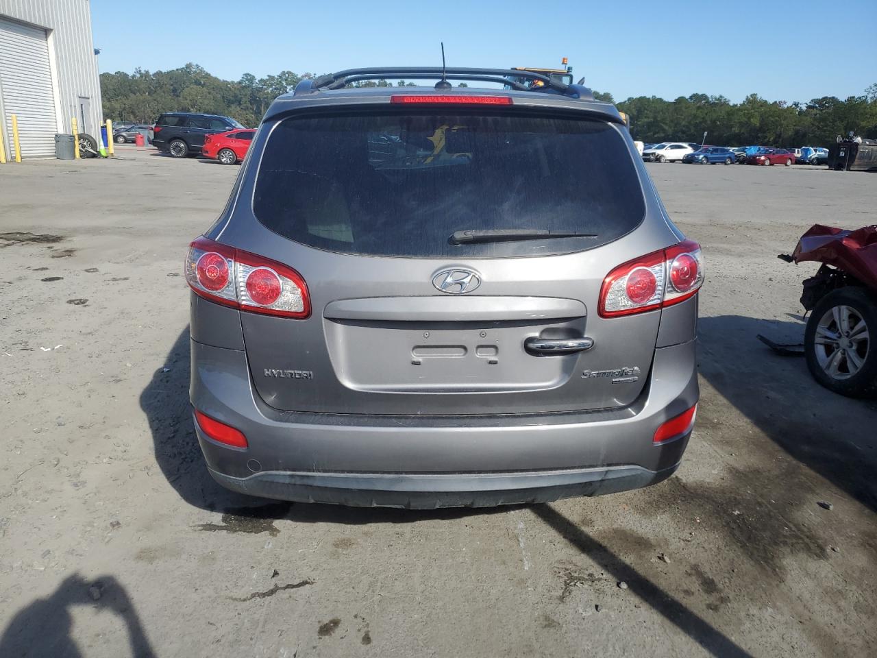2010 Hyundai Santa Fe Limited Gray vin: 5NMSK4AG9AH375215