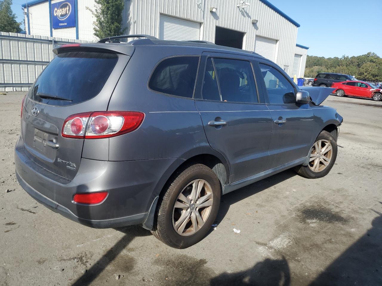 2010 Hyundai Santa Fe Limited Gray vin: 5NMSK4AG9AH375215
