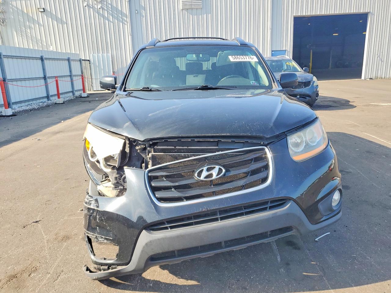 2010 Hyundai Santa Fe Limited Black vin: 5NMSK4AGXAH347438