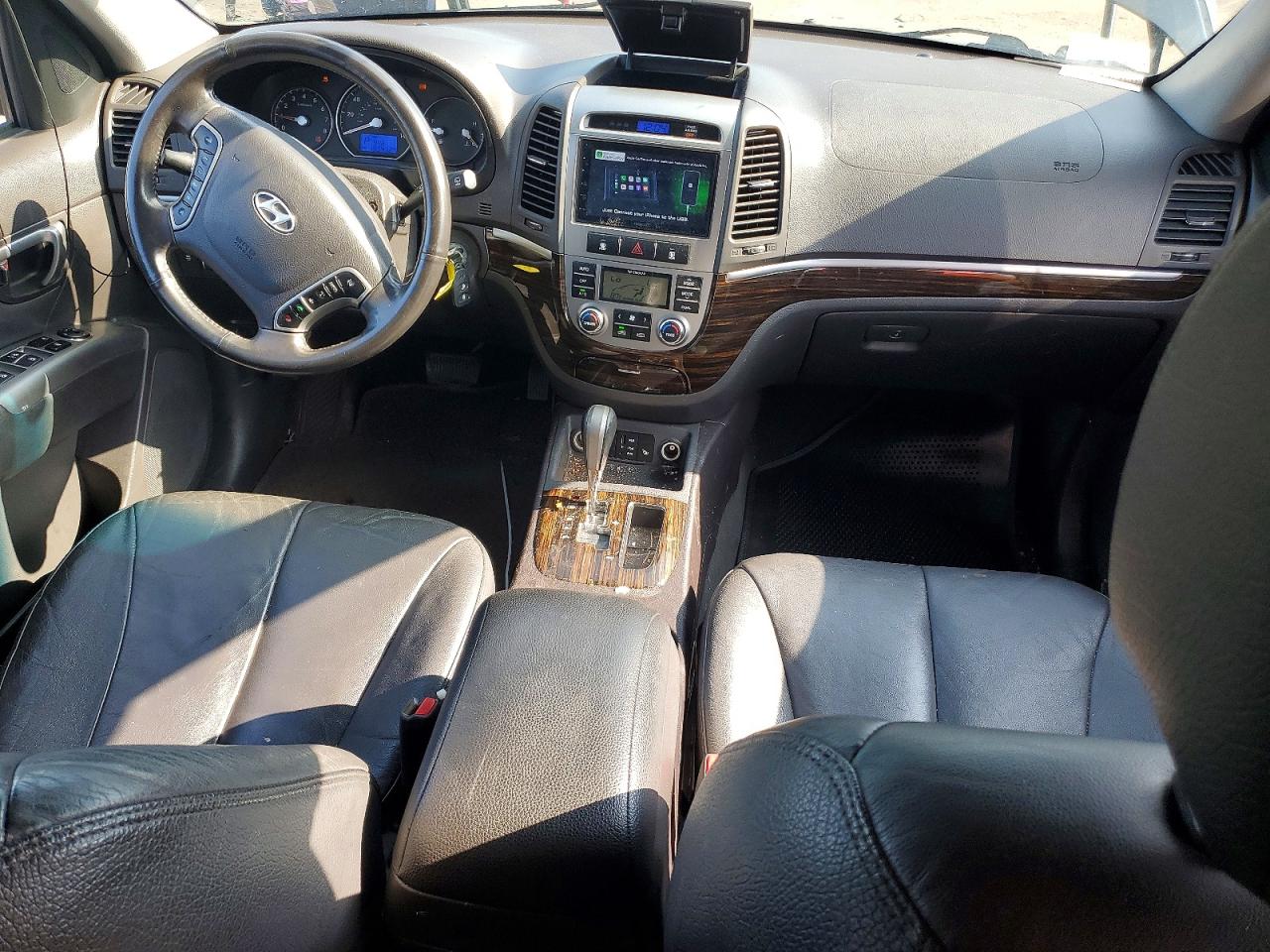 2010 Hyundai Santa Fe Limited Black vin: 5NMSK4AGXAH347438