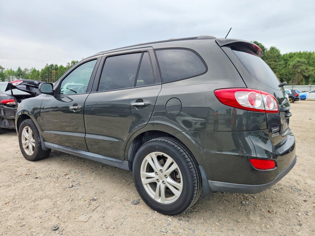 2010 Hyundai Santa Fe Limited Серый vin: 5NMSK4AGXAH353790