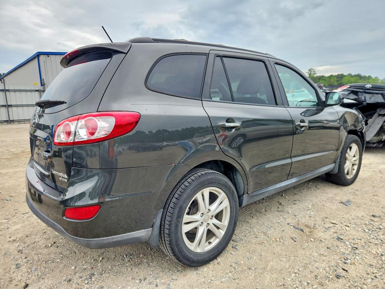 2010 Hyundai Santa Fe Limited Серый vin: 5NMSK4AGXAH353790