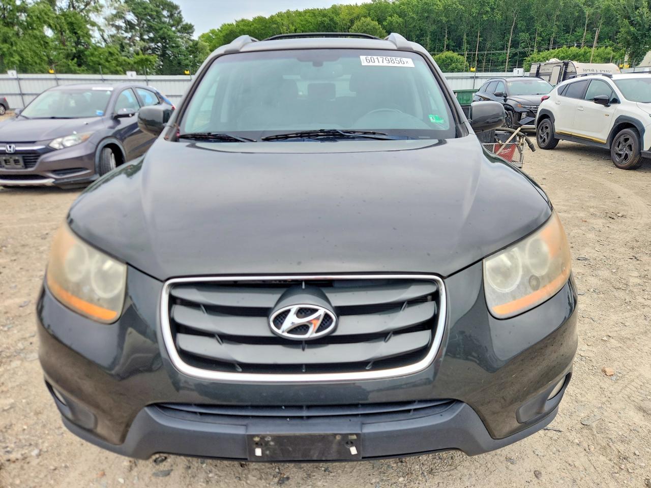 2010 Hyundai Santa Fe Limited Серый vin: 5NMSK4AGXAH353790
