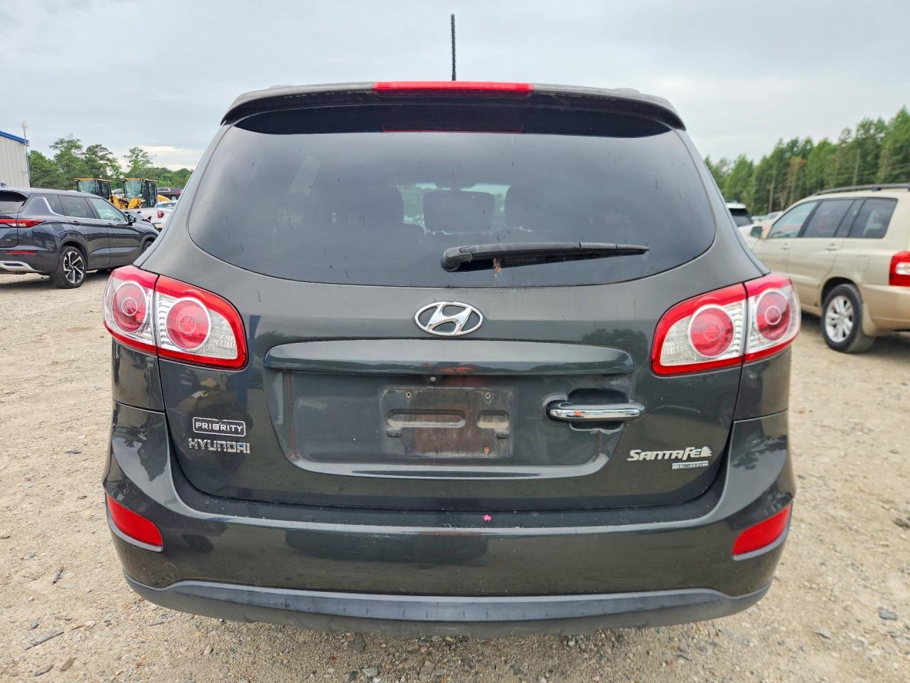2010 Hyundai Santa Fe Limited Серый vin: 5NMSK4AGXAH353790