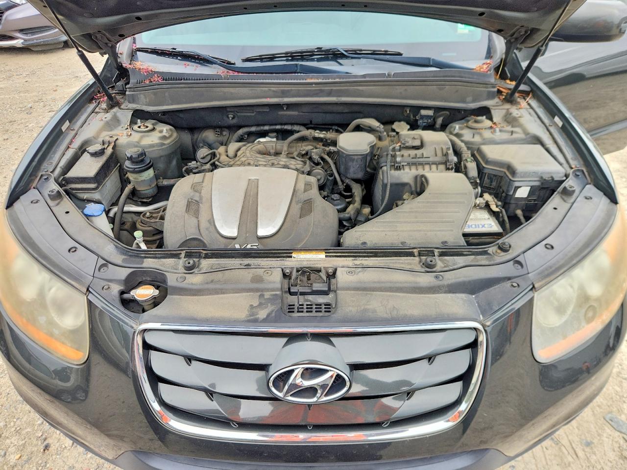 2010 Hyundai Santa Fe Limited Серый vin: 5NMSK4AGXAH353790