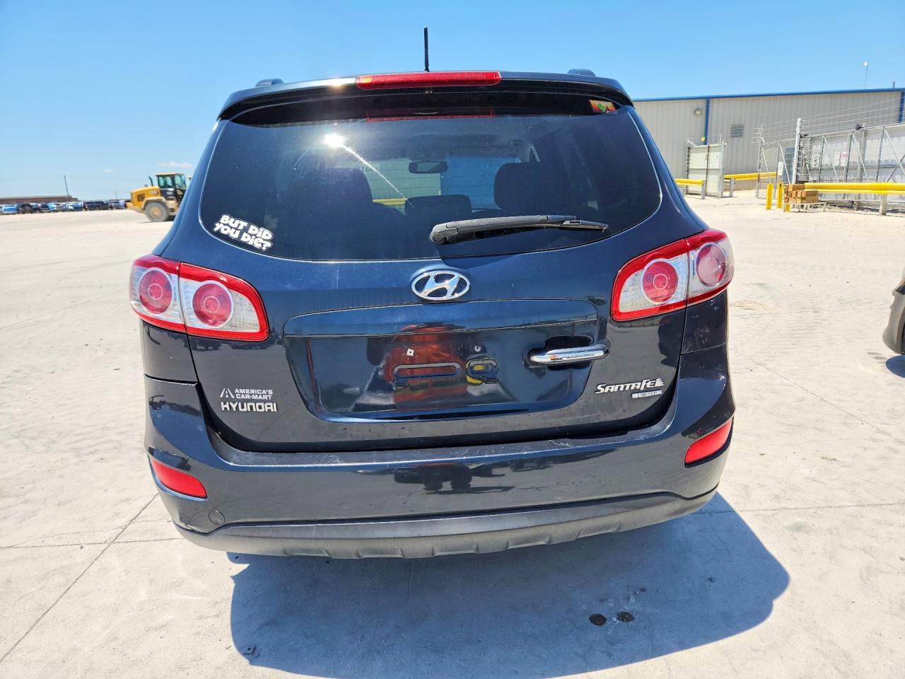 2010 Hyundai Santa Fe Limited Blue vin: 5NMSK4AGXAH375563