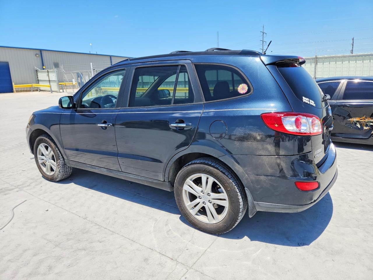 2010 Hyundai Santa Fe Limited Blue vin: 5NMSK4AGXAH375563
