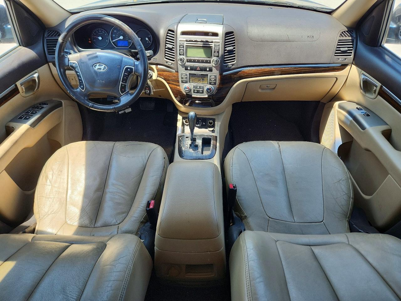 2010 Hyundai Santa Fe Limited Blue vin: 5NMSK4AGXAH375563