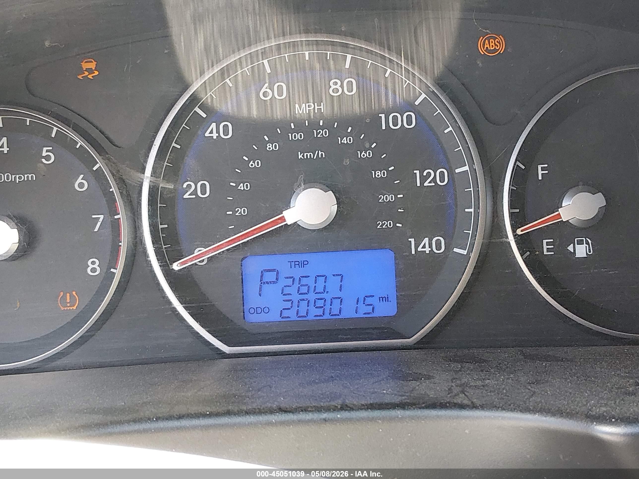 2010 Hyundai Santa Fe Limited V6 Red vin: 5NMSKDAG0AH382926