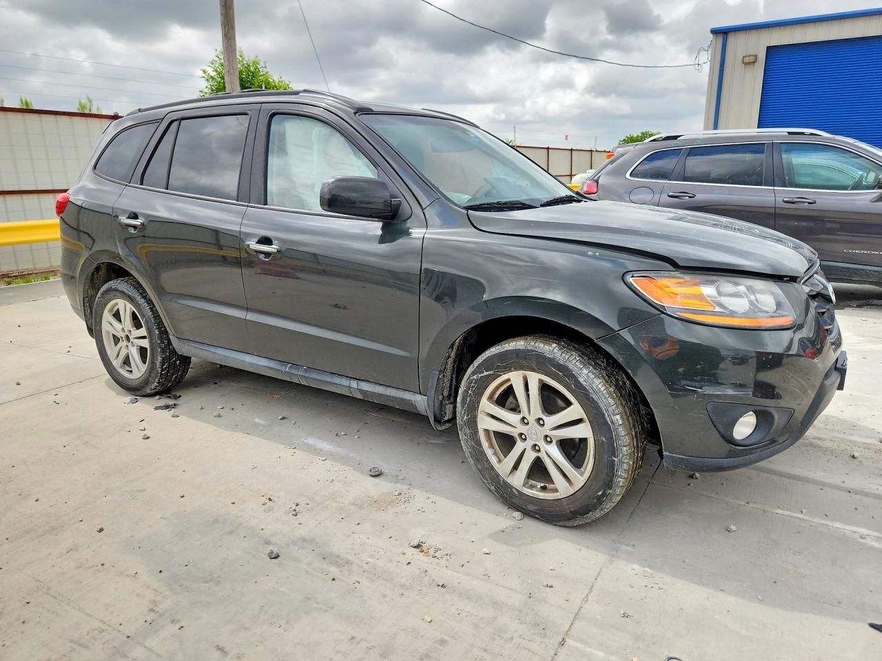 2010 Hyundai Santa Fe Limited Gray vin: 5NMSKDAG0AH383218