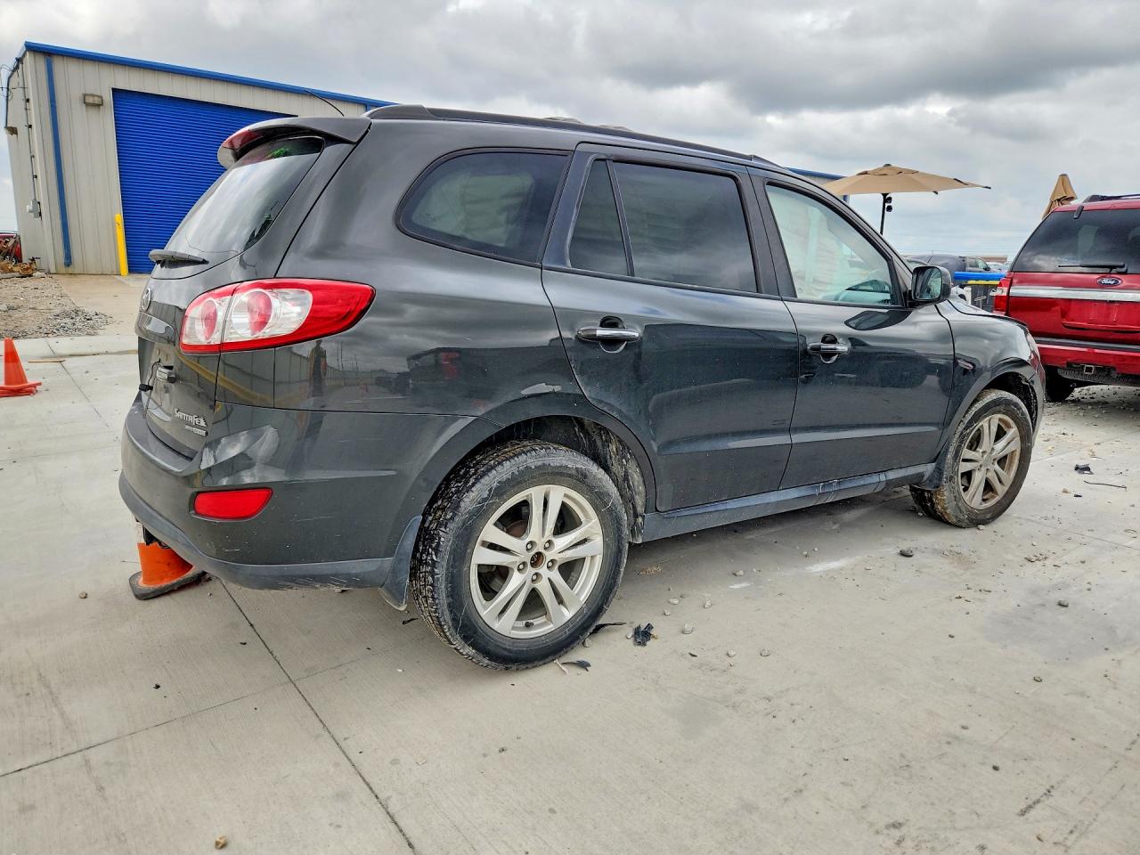 2010 Hyundai Santa Fe Limited Gray vin: 5NMSKDAG0AH383218