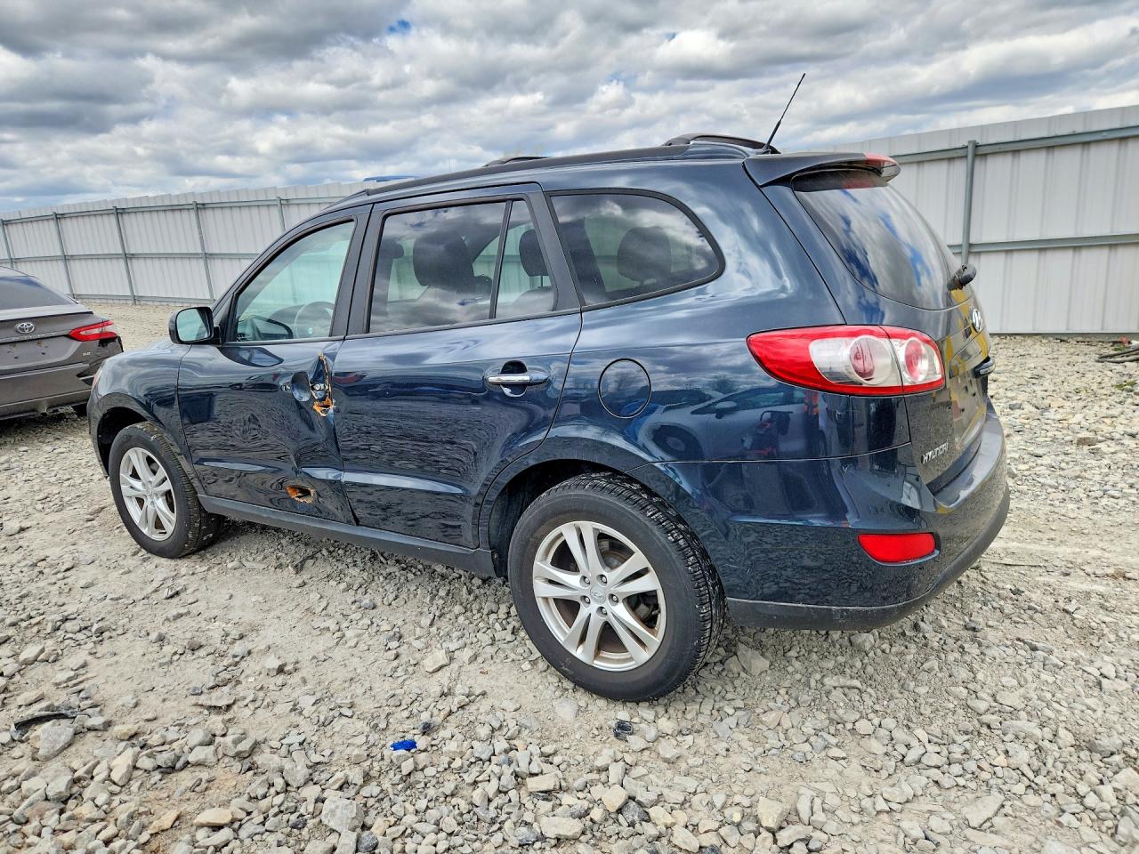 2010 Hyundai Santa Fe Limited Синий vin: 5NMSKDAG2AH353735