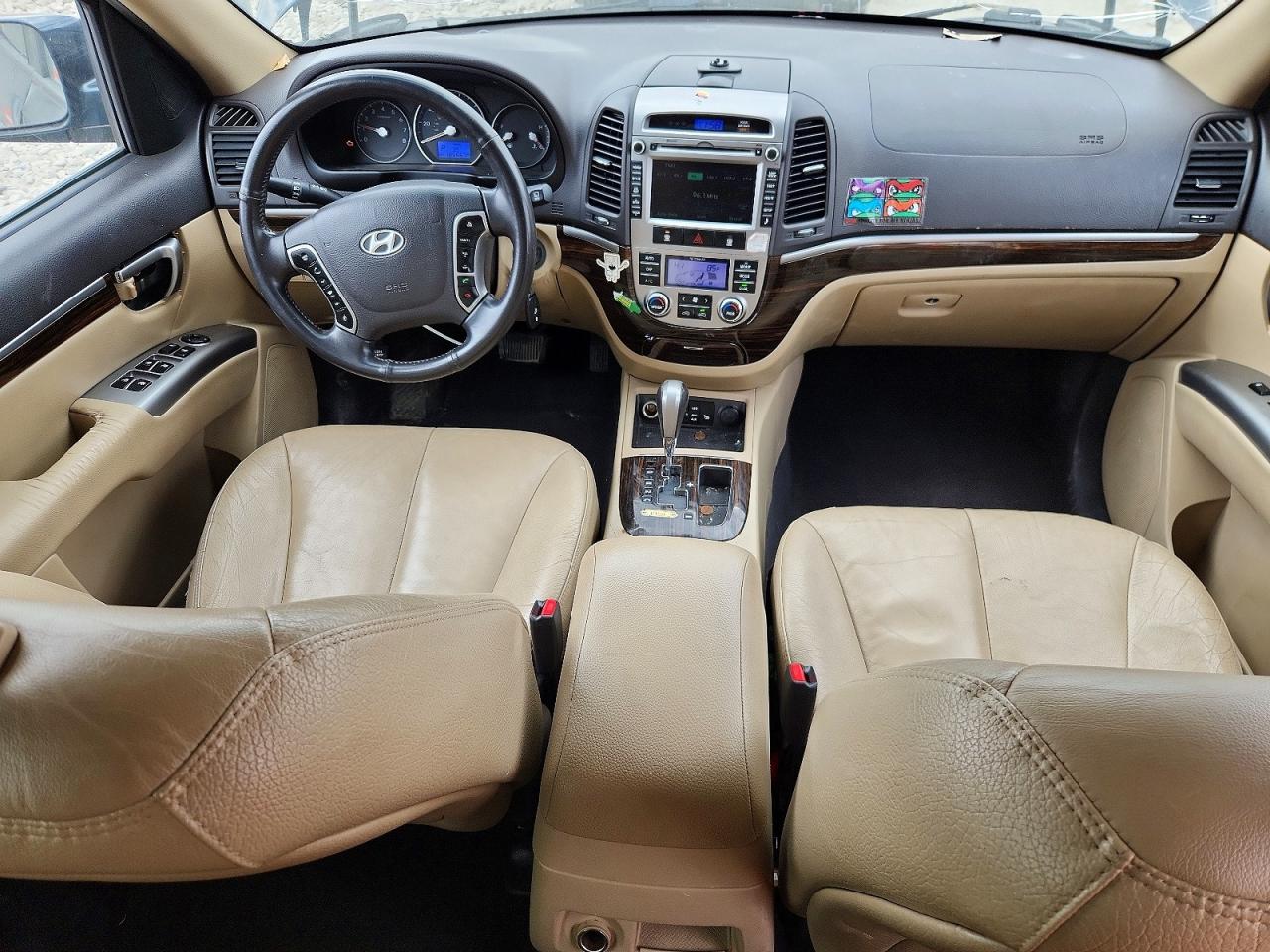 2010 Hyundai Santa Fe Limited Синий vin: 5NMSKDAG2AH353735