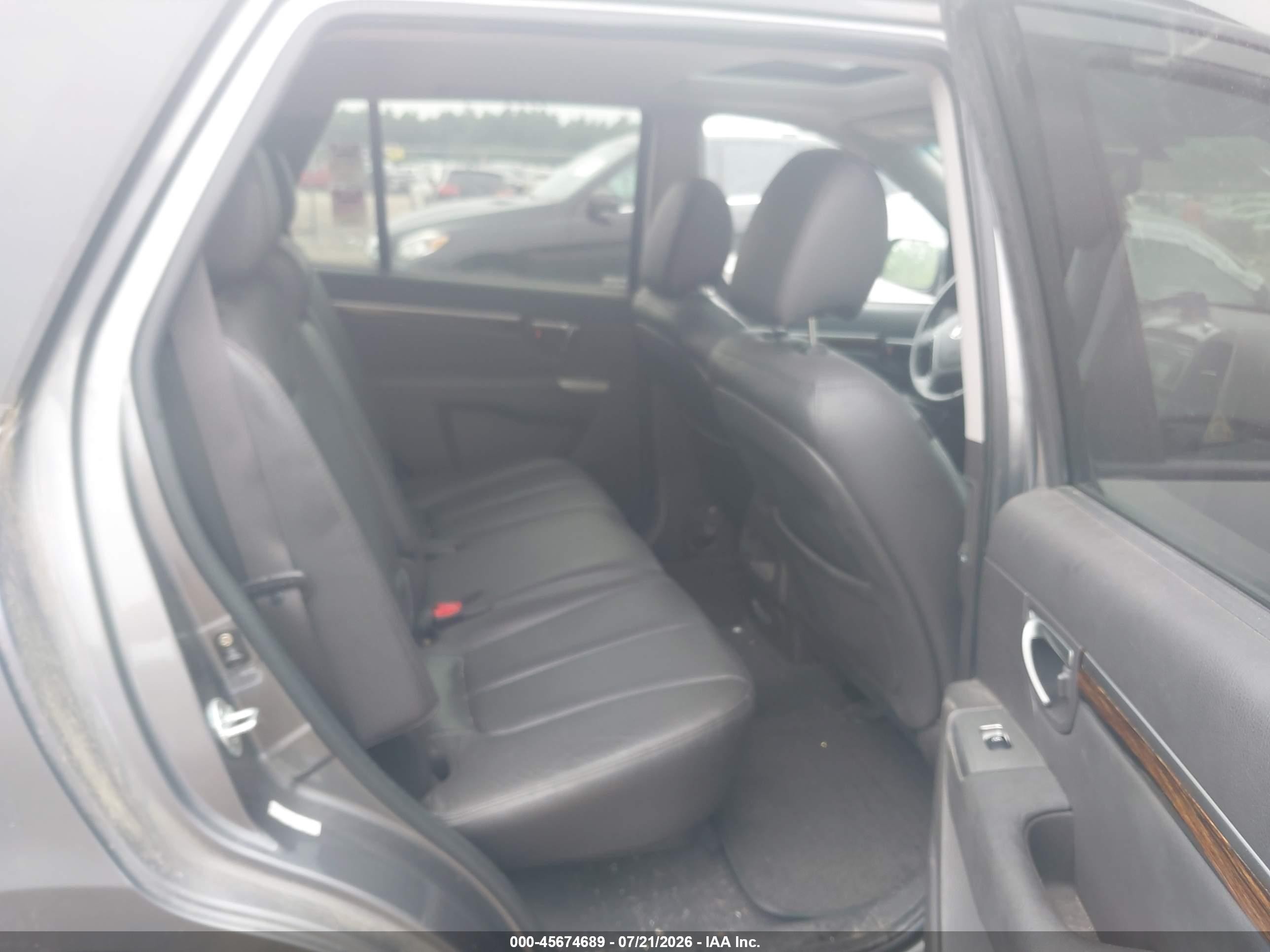2010 Hyundai Santa Fe Limited V6 Gray vin: 5NMSKDAG2AH376724