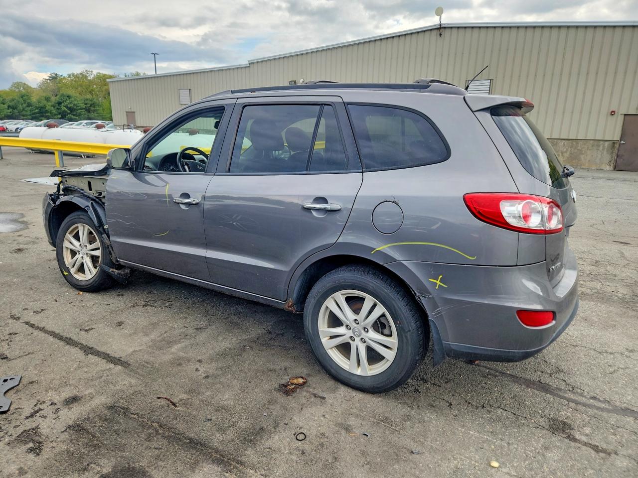 2010 Hyundai Santa Fe Limited Gray vin: 5NMSKDAG9AH374968