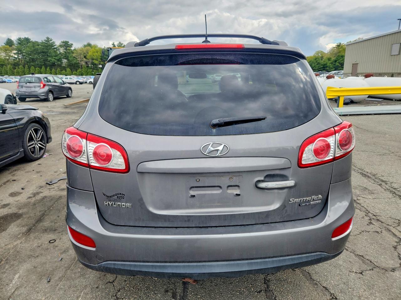 2010 Hyundai Santa Fe Limited Gray vin: 5NMSKDAG9AH374968