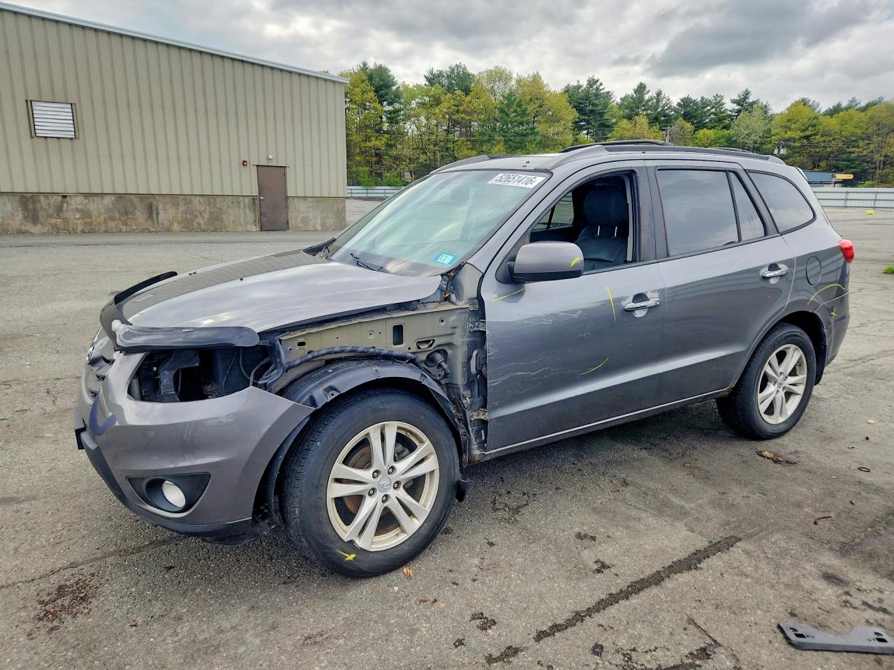 2010 Hyundai Santa Fe Limited Gray vin: 5NMSKDAG9AH374968