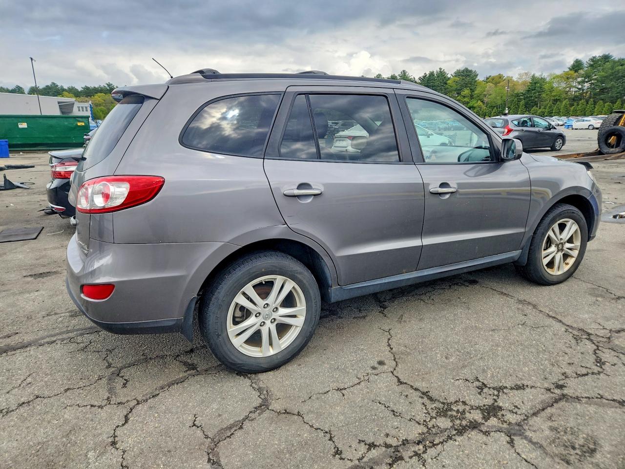 2010 Hyundai Santa Fe Limited Gray vin: 5NMSKDAG9AH374968