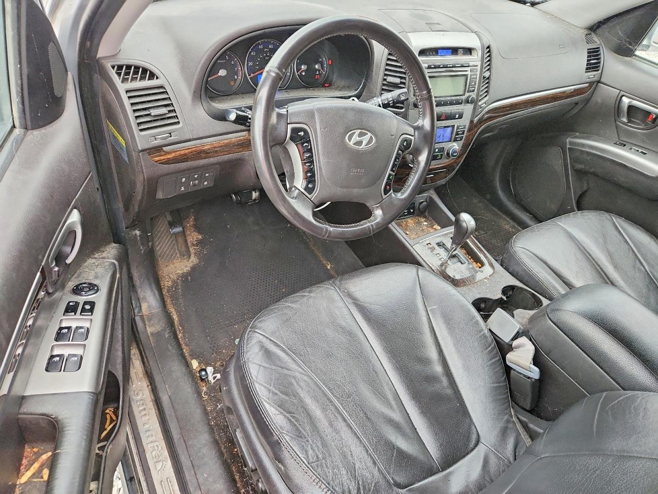 2010 Hyundai Santa Fe Limited Silver vin: 5NMSKDAG9AH397974