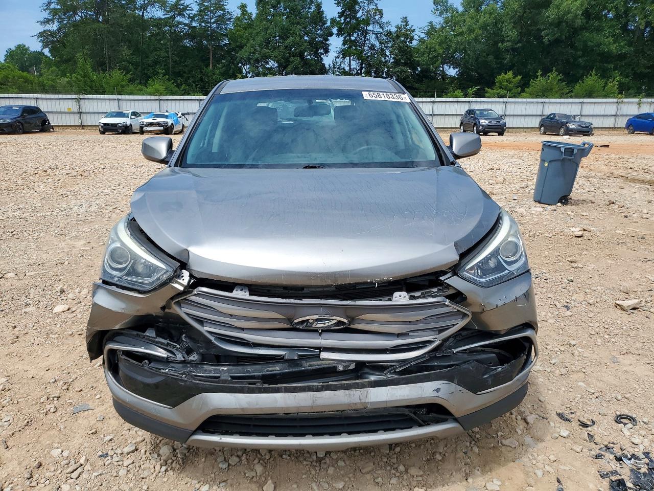2017 Hyundai Santa Fe Sport 2.4l Серебряный vin: 5NMZT3LB1HH039351